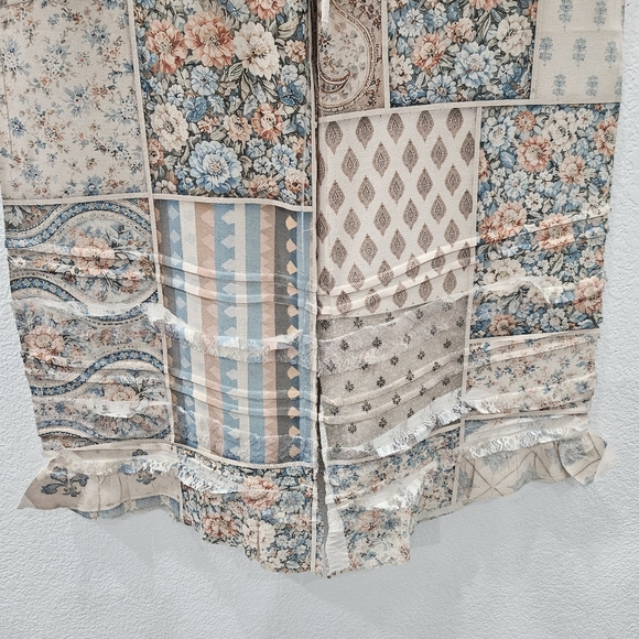 Sold Out! Boho Floral Contrast Ruffle Pants - Picture 3 of 6